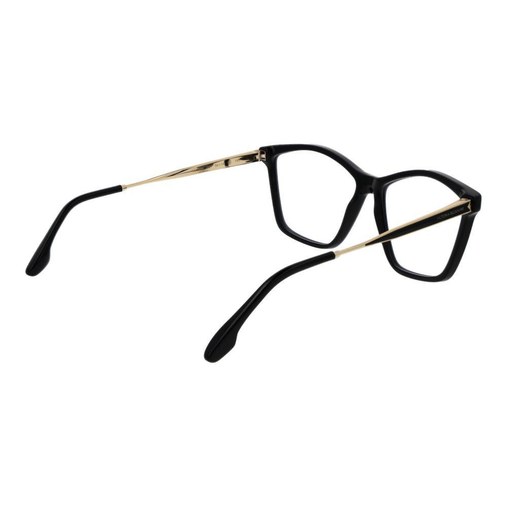Victoria Beckham Black Metal Glasses Frames