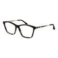 Victoria Beckham Brown Metal Glasses Frames