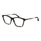 Victoria Beckham Brown Metal Glasses Frames