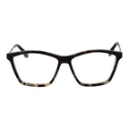 Victoria Beckham Brown Metal Glasses Frames