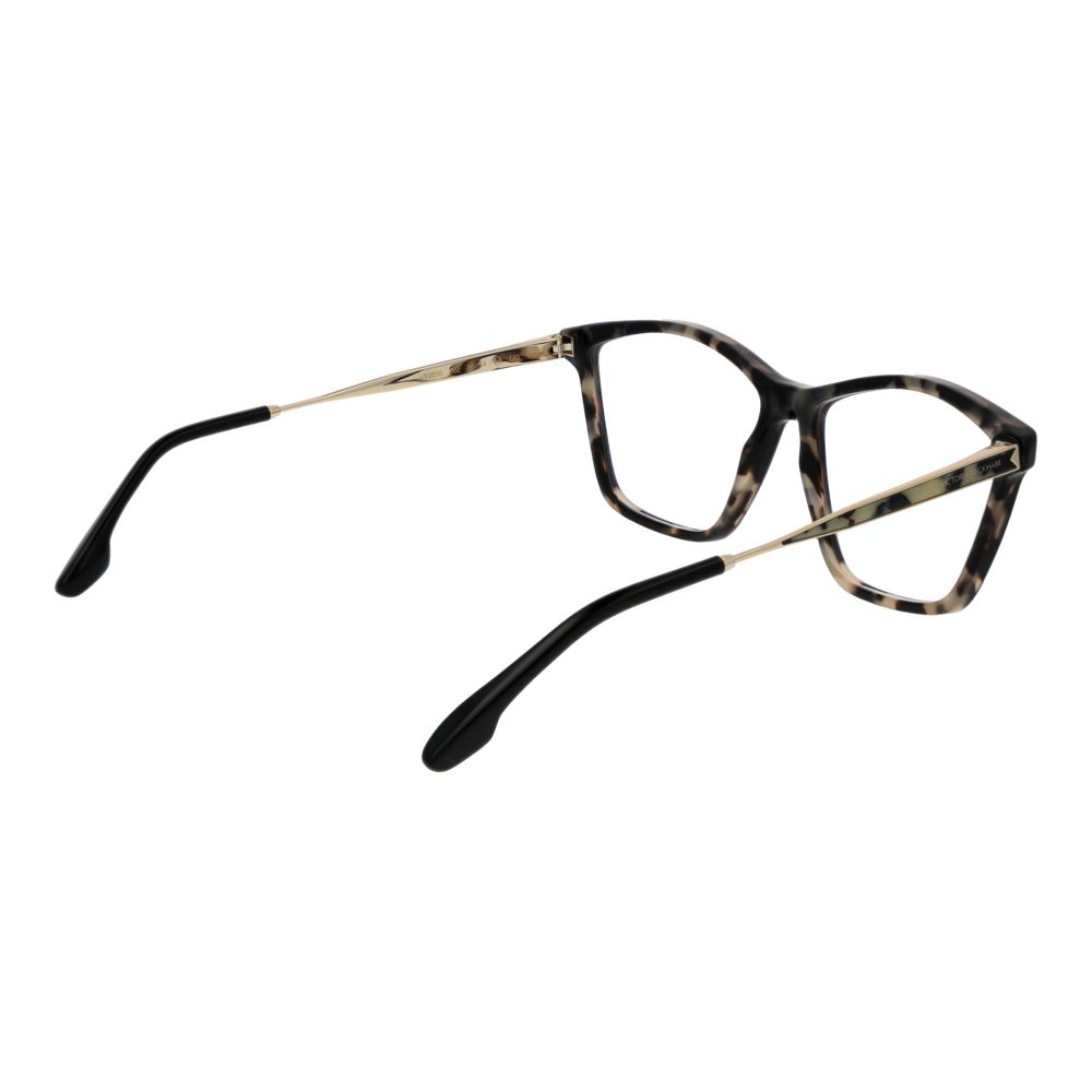 Victoria Beckham Brown Metal Glasses Frames