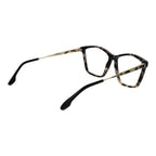 Victoria Beckham Brown Metal Glasses Frames