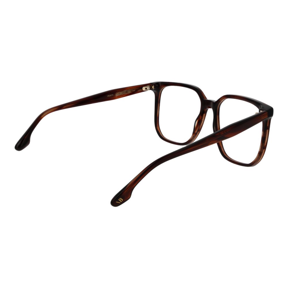 Victoria Beckham Brown Acetate Glasses Frames