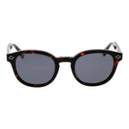 Replay brown acetate sunglasses with rounded frames and dark lenses, stylish eyewear for casual and outdoor wear.