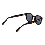 Replay brown acetate sunglasses with rounded frames and dark tinted lenses, stylish and fashionable eyewear.