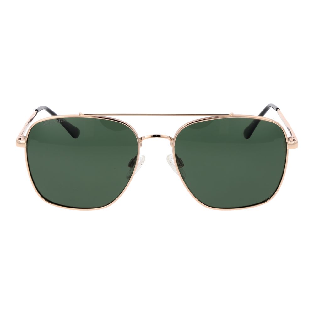 Replay gold metal sunglasses with sleek frames and tinted lenses, stylish accessories for a modern look.