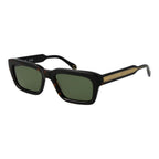 Black acetate Replay sunglasses with sleek frame and dark lenses, stylish eyewear for a modern look.