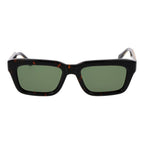 Replay black acetate sunglasses with rounded frames and dark lenses, stylish eyewear for a modern look.