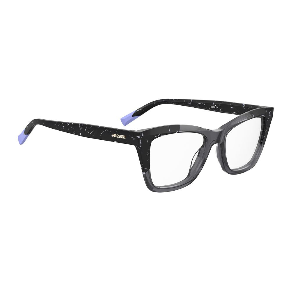 Missoni Gray Acetate Glasses Frames