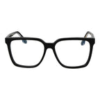 Victoria Beckham black acetate glasses frames with sleek, modern design and clear lenses, stylish eyewear for everyday wear.