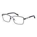 Adidas blue metal eyeglass frames with sleek design and adjustable nose pads, stylish eyewear for everyday wear.