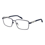 Adidas blue metal eyeglass frames with sleek design and adjustable nose pads, stylish eyewear for everyday wear.