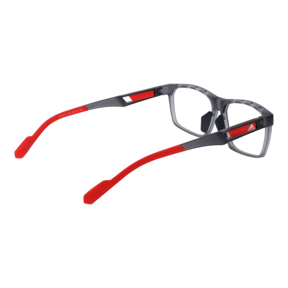 Adidas Gray Plastic Glasses Frames