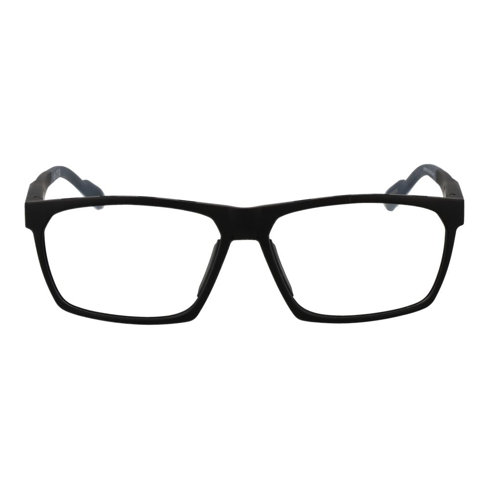 Adidas black plastic glasses frames, lightweight and stylish eyewear with a modern design for everyday wear.