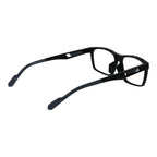 Adidas black plastic eyeglass frames with sleek design and rectangular shape, suitable for stylish everyday wear.