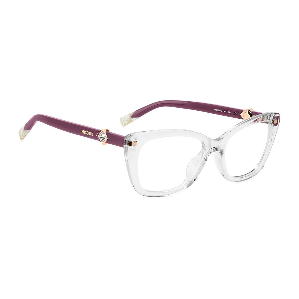 Missoni Transparent Acetate Glasses Frames