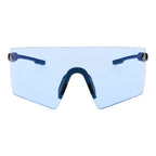 Adidas black plastic sunglasses with rectangular lenses and thick frame, designed for everyday sun protection.