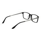 BMW black metal glasses frames with sleek design and clear lenses, showcasing modern style and craftsmanship.