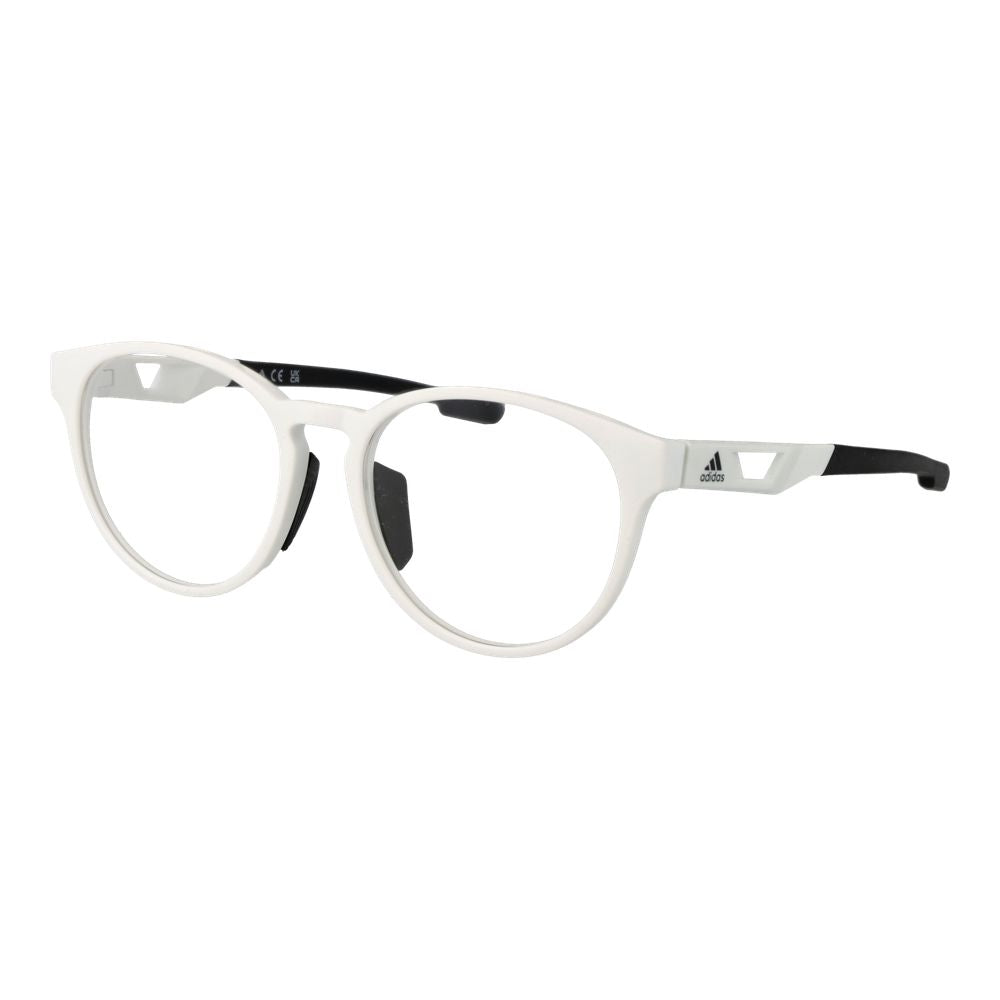 Adidas White Plastic Glasses Frames