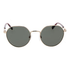 Gant gold metal sunglasses with sleek frame and tinted lenses, stylish accessory for sun protection and fashion.