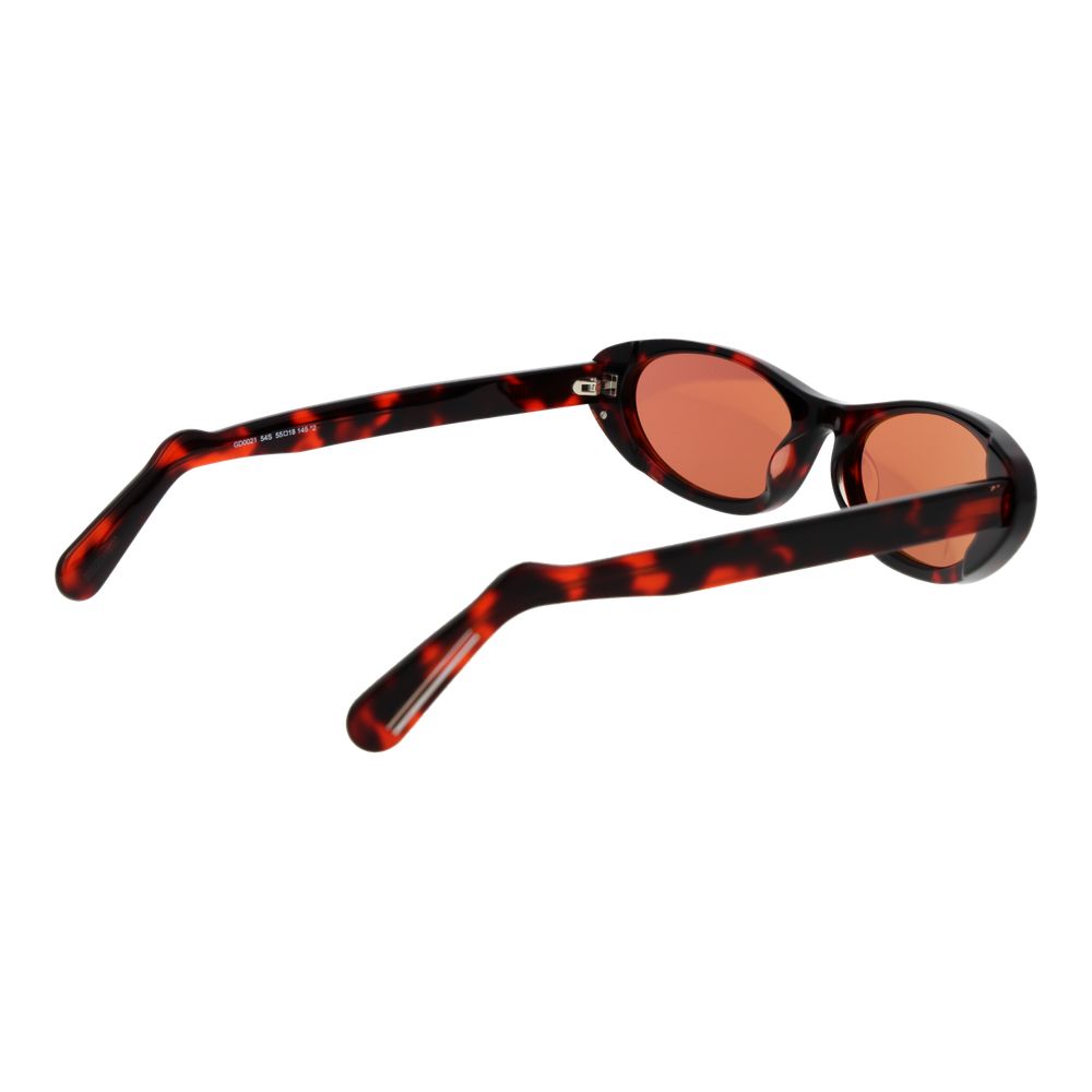 GCDS Black Plastic Sunglasses GCDS