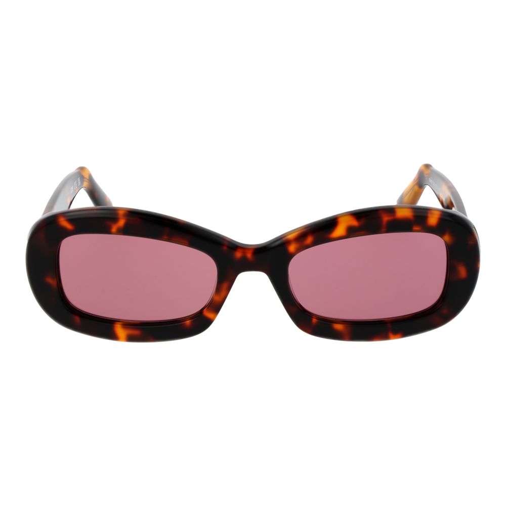 GCDS Brown Plastic Sunglasses GCDS