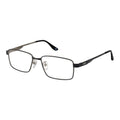 BMW Gray Metal Glasses Frames