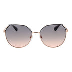 Max & Co rose gold metal and plastic sunglasses with stylish frame and tinted lenses, fashionable eyewear for sunny days.