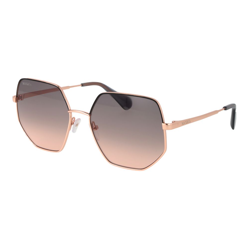 Max & Co Rose Gold Metal Sunglasses Max & Co