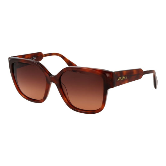 Max & Co Brown Plastic Sunglasses Max & Co