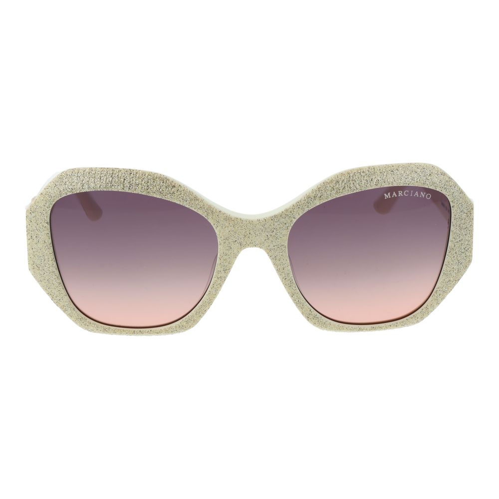 Marciano by Guess Beige Plastic Sunglasses Marciano by Guess