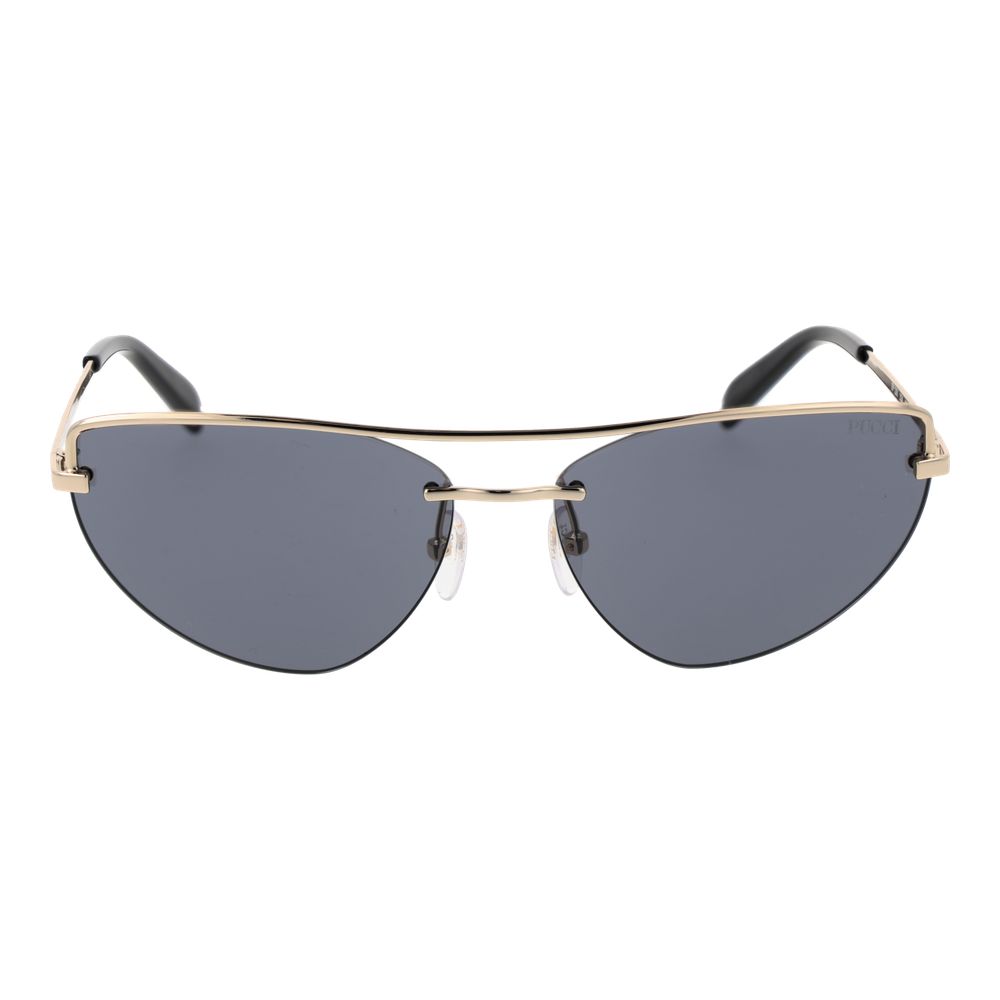 Emilio Pucci Gold Metal Sunglasses Emilio Pucci