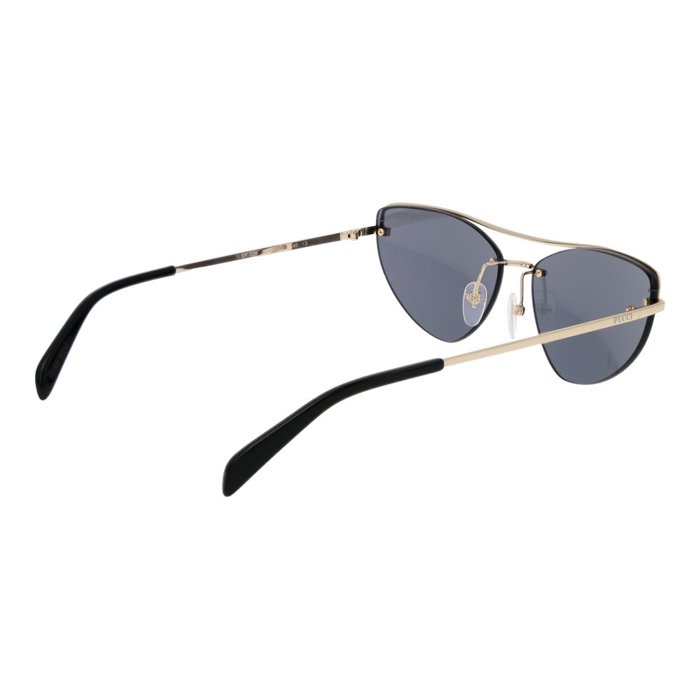 Emilio Pucci Gold Metal Sunglasses Emilio Pucci