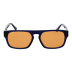 Web Blue Plastic Sunglasses Web