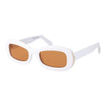 GCDS White Plastic Sunglasses GCDS