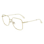 Victoria Beckham Gold Metal Glasses Frames