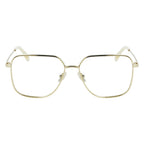 Victoria Beckham Gold Metal Glasses Frames