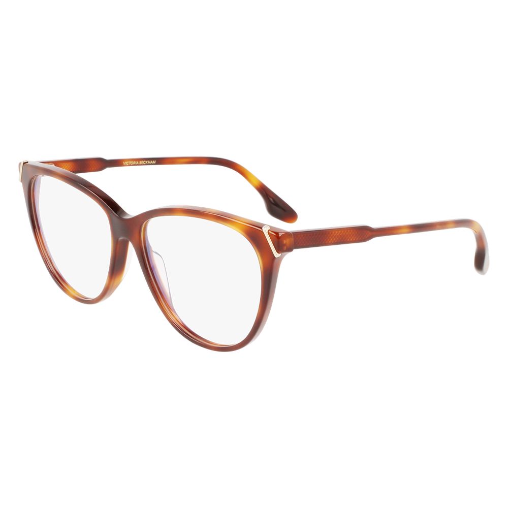 Victoria Beckham Brown Plastic Glasses Frames