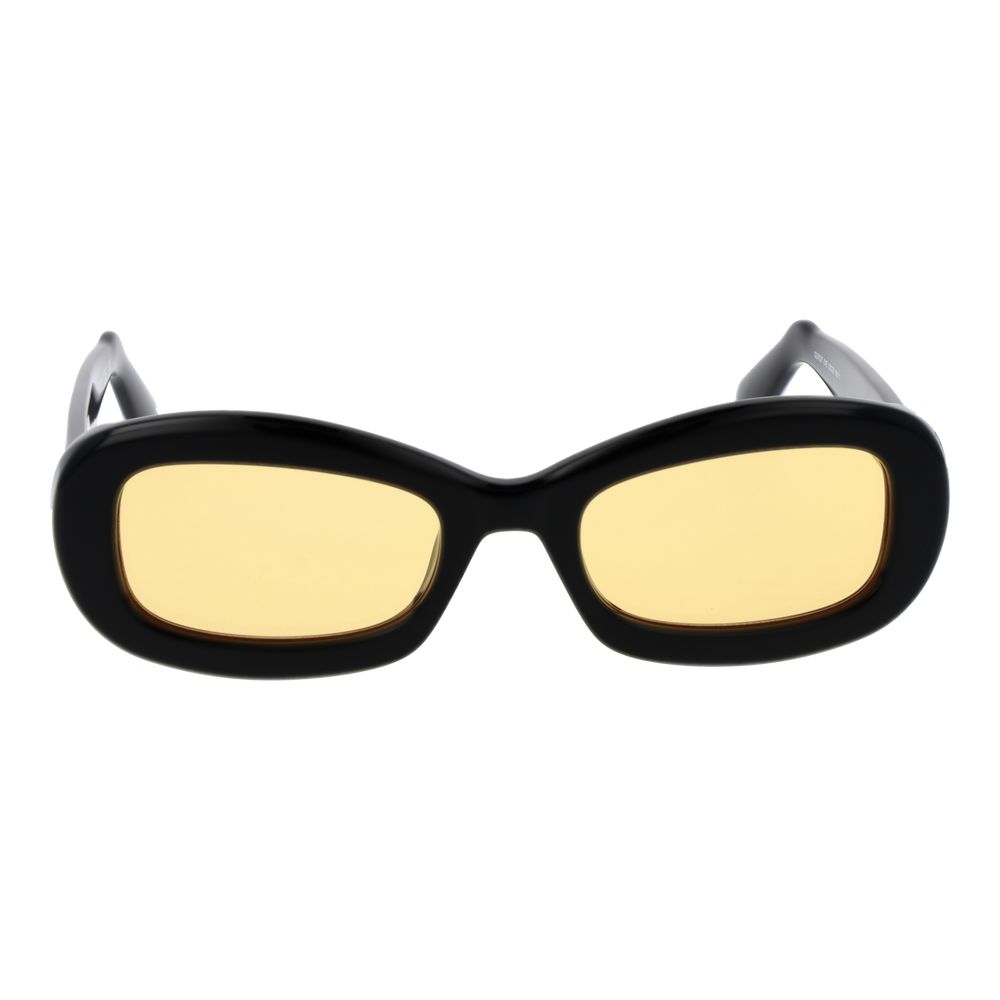 GCDS Black Plastic Sunglasses GCDS