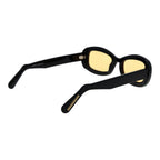 GCDS Black Plastic Sunglasses