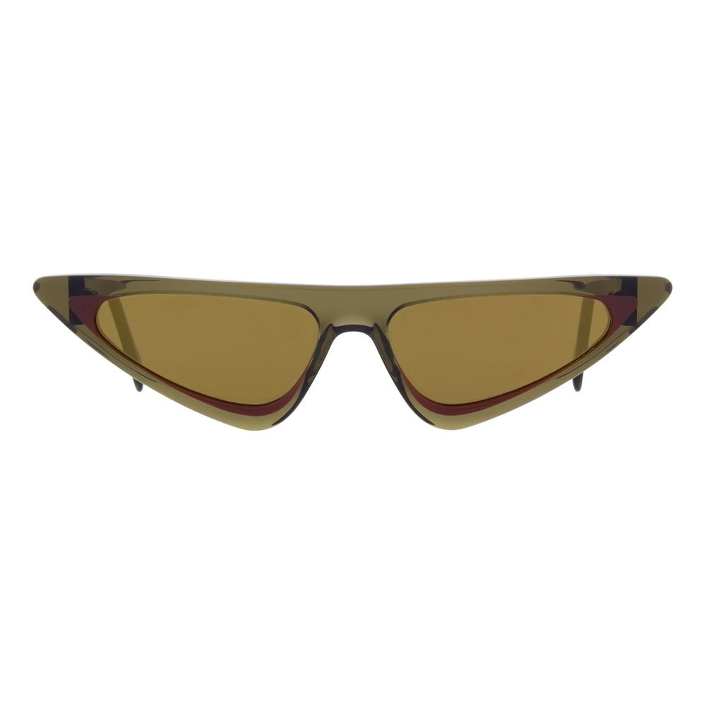 Andy Wolf Bicolor Acetate Sunglasses with dark and light frames, stylish and modern eyewear for sun protection.