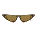 Andy Wolf Bicolor Acetate Sunglasses with dark and light frames, stylish and modern eyewear for sun protection.