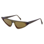 Andy Wolf Bicolor Acetate Sunglasses with round frames and tortoiseshell and black color combo, stylish eyewear for sun protection.
