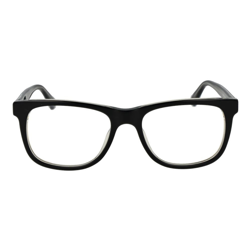 Police Black Cellulose Acetate Glasses Frames