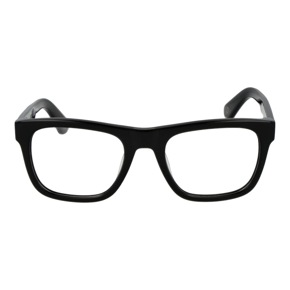 Police Black Cellulose Acetate Glasses Frames Police