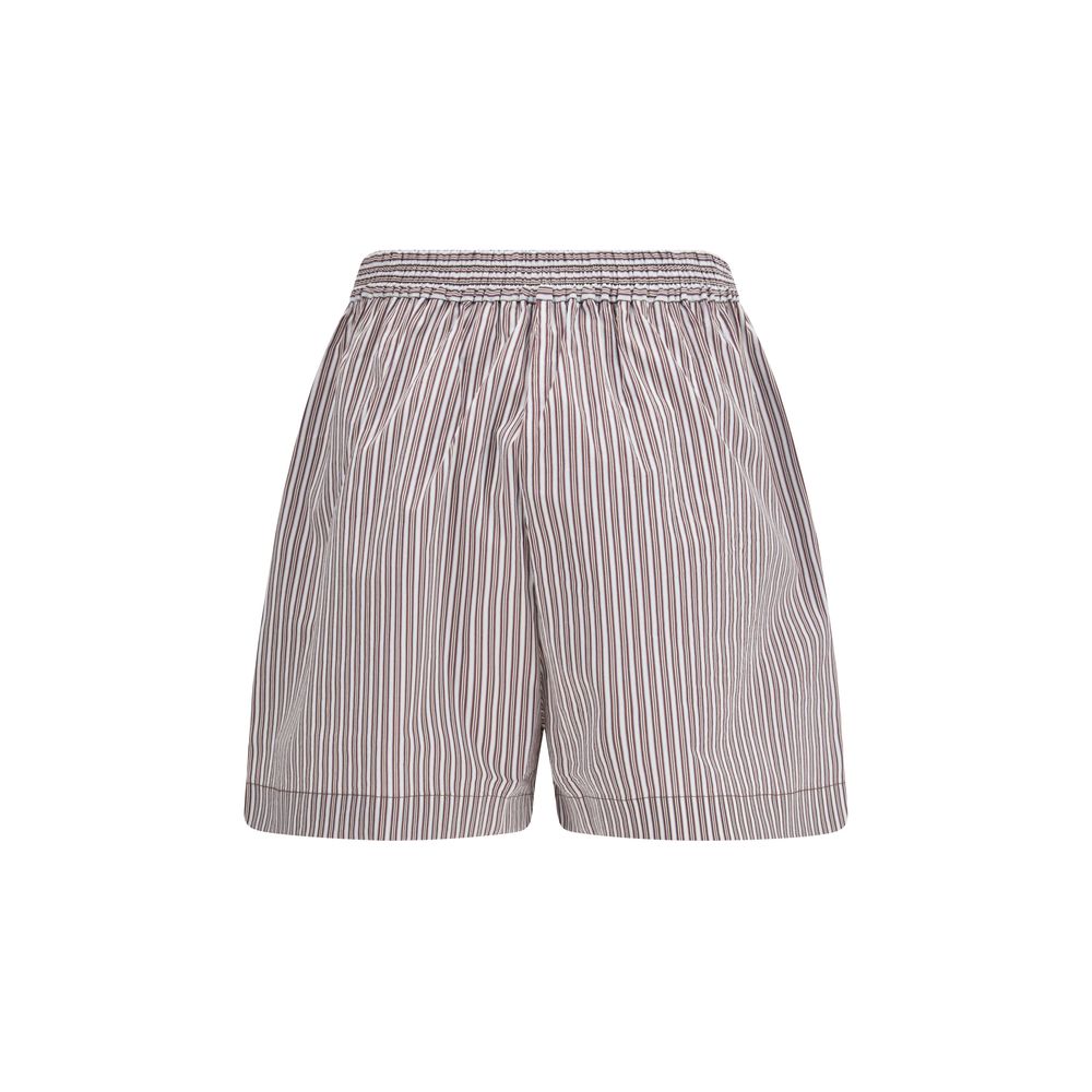 Brunello Cucinelli Multicolor Cotton Bermuda Shorts Brunello Cucinelli