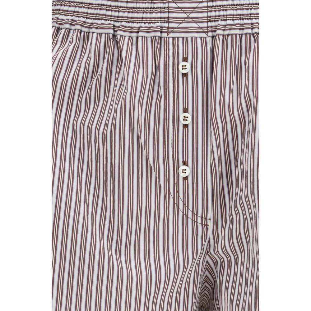 Brunello Cucinelli Multicolor Cotton Bermuda Shorts Brunello Cucinelli