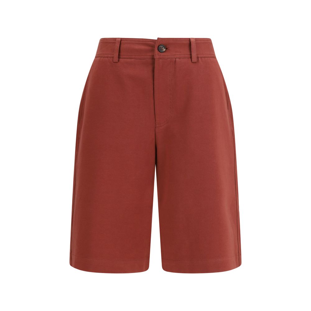 Brunello Cucinelli Multicolor Cotton Bermuda Shorts Brunello Cucinelli