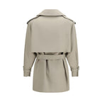Max Mara Beige Cotton Trench Coat