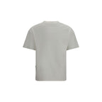 Palm Angels White Cotton T-Shirt Palm Angels